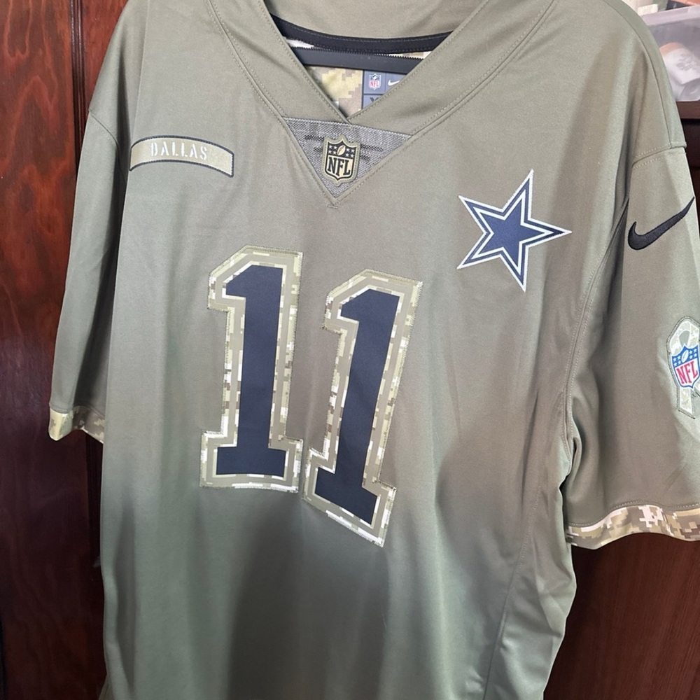 Dallas Cowboys Parsons Salute to Military Jersey